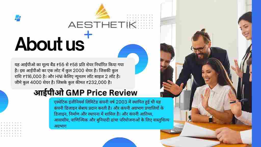 Aesthetik Engineers IPO GMP Hindi